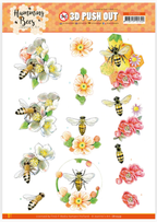 3D Diecut Pushout Embellishments - Multiple Designs