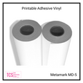 Metamark MD5 Printable Gloss White Adhesive Vinyl