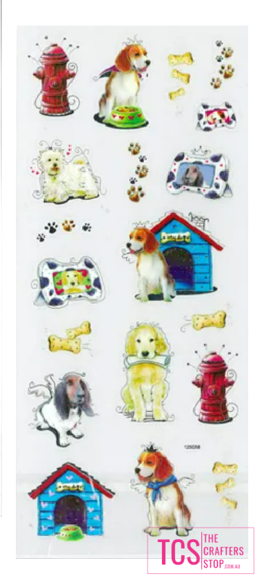 Transparent Scrapbooking Stickers - Different Designs