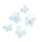 White Butterfly Embellishments