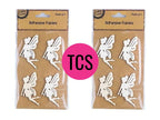 Adhesive Wooden Fairy Embellishment