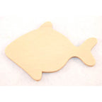 Plywood Fish Shaped Cutouts