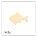 Plywood Fish Shaped Cutouts