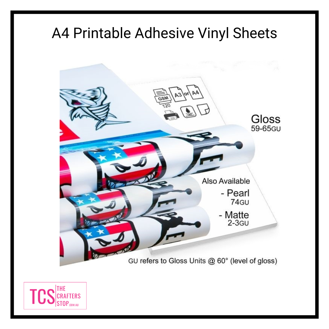 Printable Adhesive Sheets The Crafters Stop