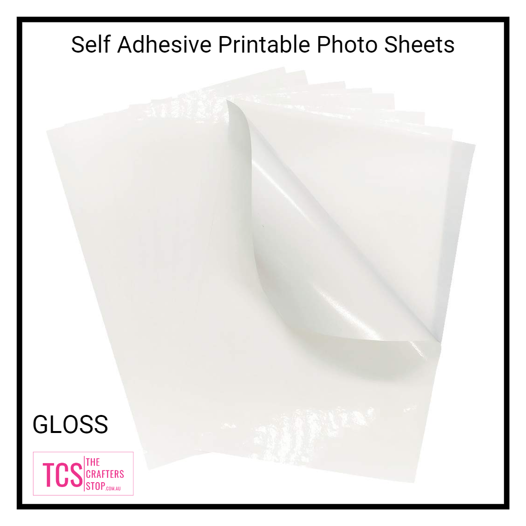 A4 Printable Photo Adhesive Sticker Sheets