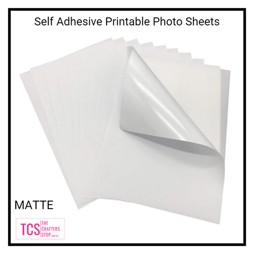 A4 Printable Photo Adhesive Sticker Sheets
