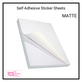 A4 Printable Adhesive Sticker Paper Sheets (Glossy/Matte)