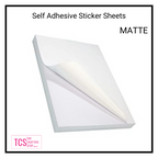 A4 Printable Adhesive Sticker Paper Sheets (Glossy/Matte)