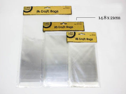 Clear Craft/Retail Bags