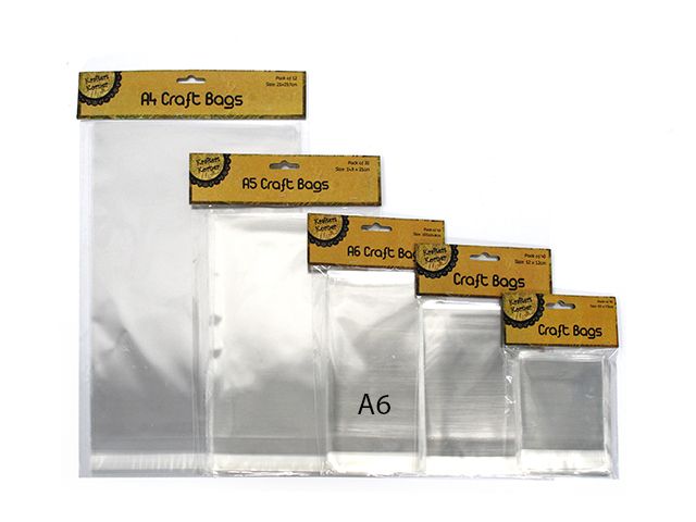 Clear Craft/Retail Bags