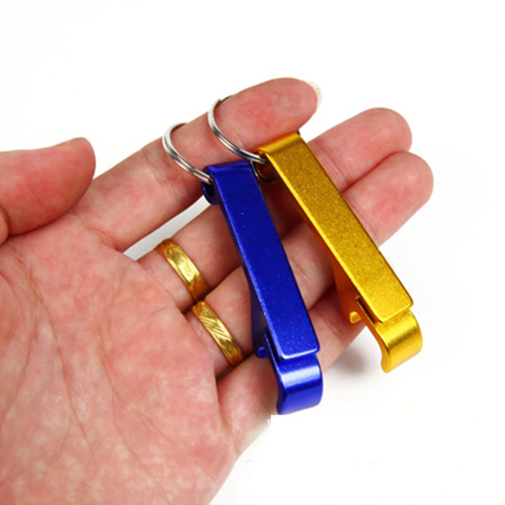 Aluminium Bottle/Can Opener Keyring Tool