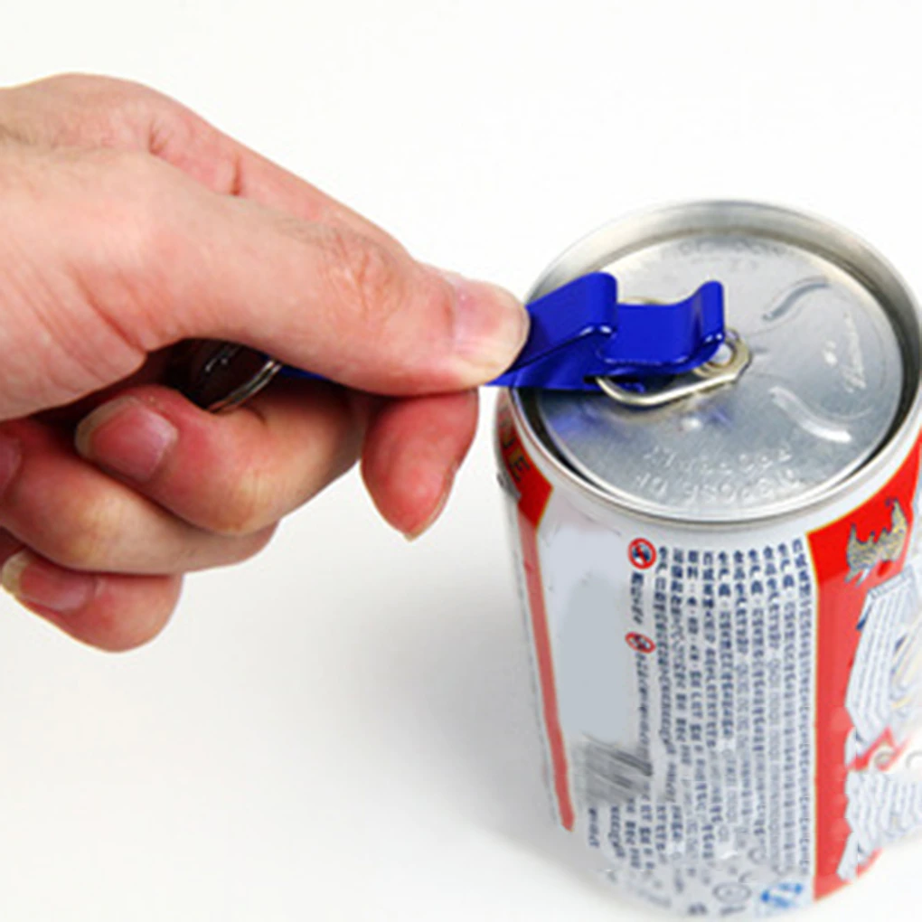 Aluminium Bottle/Can Opener Keyring Tool