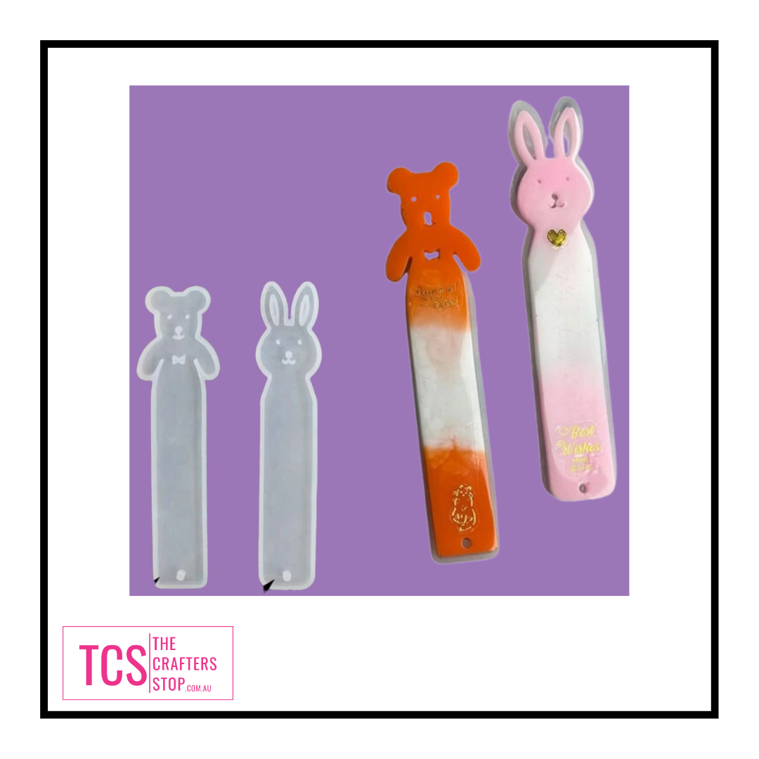 Bookmark Silicone Moulds - 4 Styles