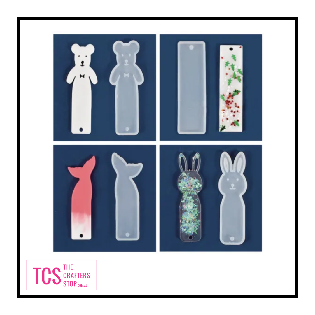 Bookmark Silicone Moulds - 4 Styles