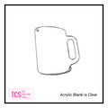 Acrylic Clear Beer Mug/Glass Blank