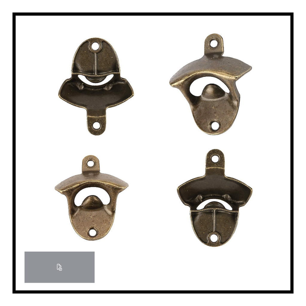 Wall Mountable Metal Bottle Opener