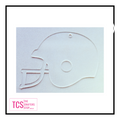 Football Helmet Acrylic Blank