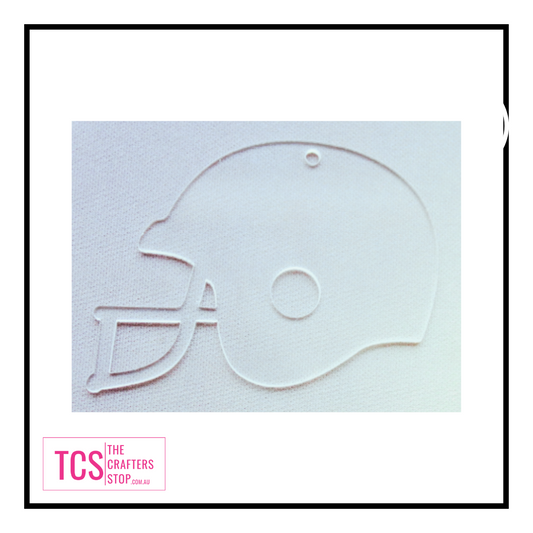 Football Helmet Acrylic Blank