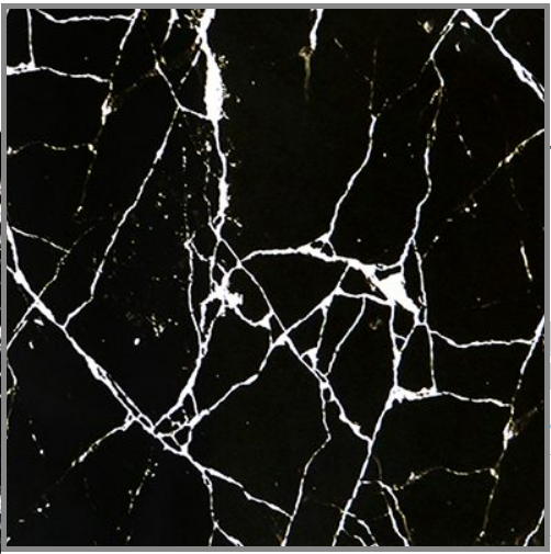 Self Adhesive Vinyl Pattern Roll - Black Marble