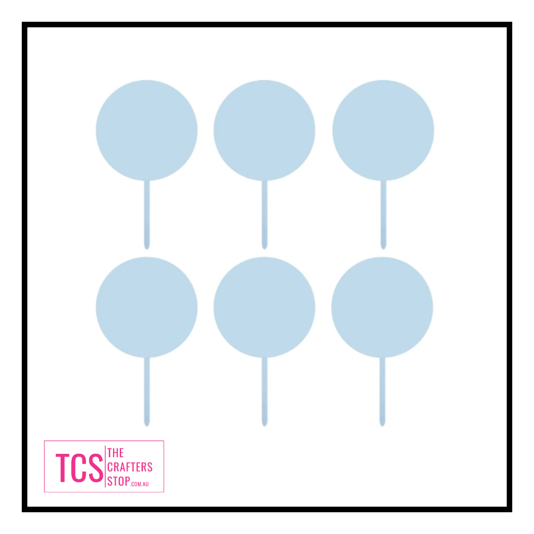 Acrylic Blank Cake Toppers