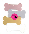 Acrylic 101mm Dog Bone Shaped Blanks