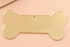 Acrylic 101mm Dog Bone Shaped Blanks