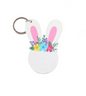 Acrylic Bunny Rabbit Easter Keyring - 2 Sizes