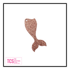 Glitter Mermaid Tail Acrylic Blank