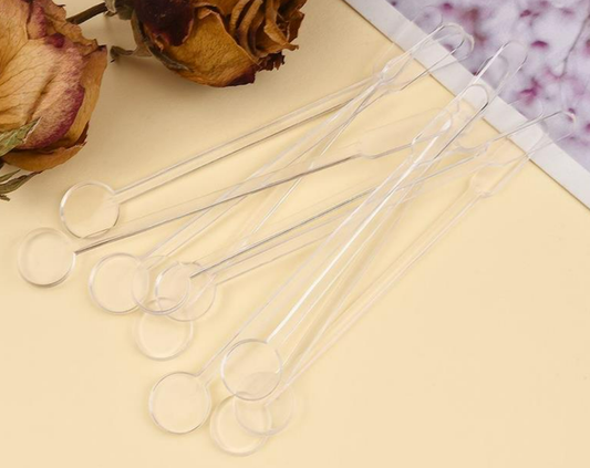 Clear Plastic Resin/Pigment Stirrers (30pk)