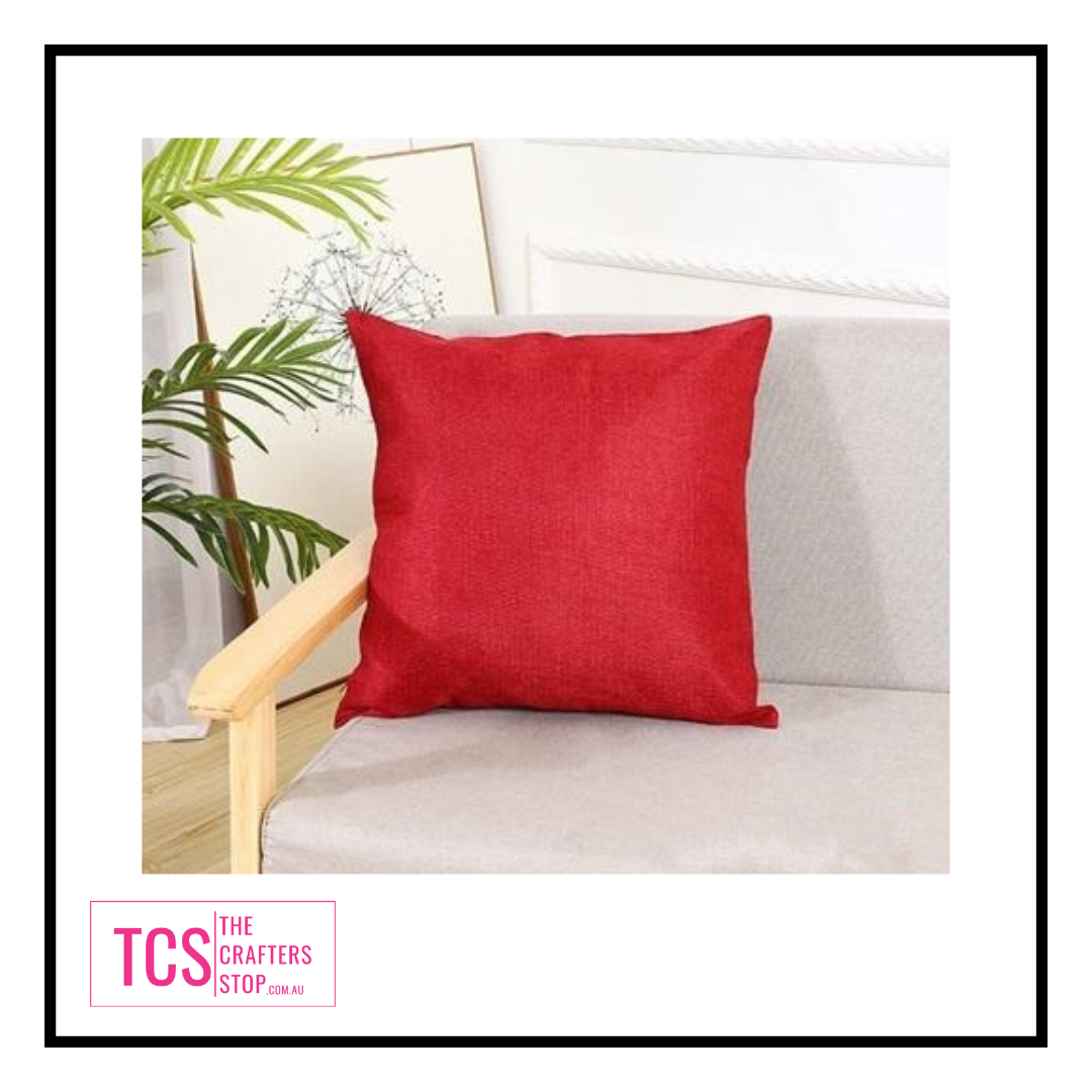 Plain Linen Cushion Covers - 3 Colours