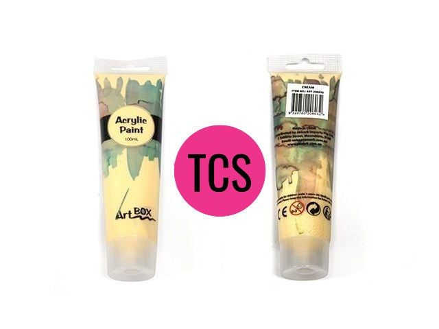 Acrylic Paint Tube - 100ml (Many Colours)