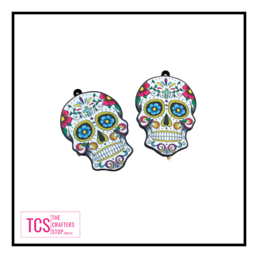 Decorative Acrylic Sugar Skull Blank