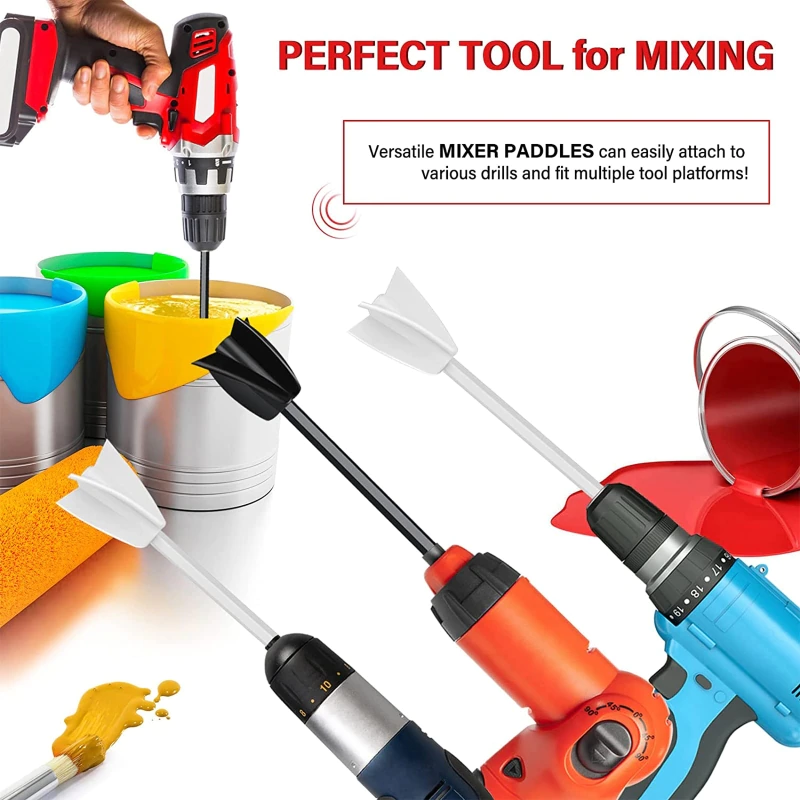 Drill Attachment for Mixing Resin, Paint and more