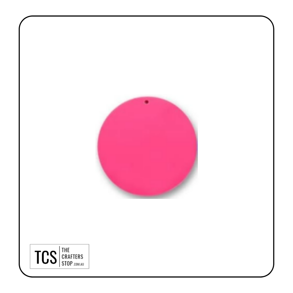 Round/Circle Acrylic Blanks (Great for Keyrings)