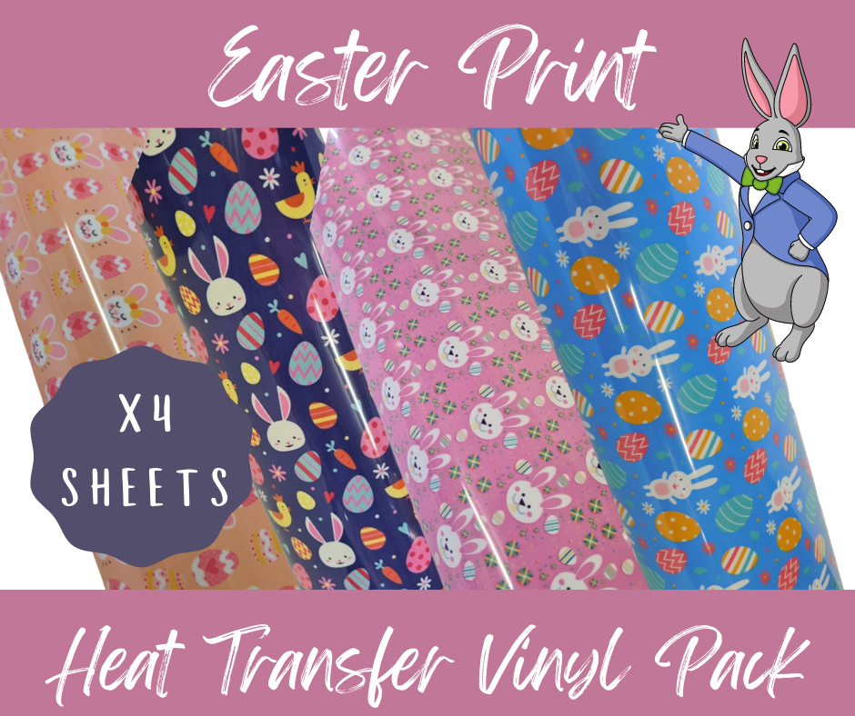 Easter Print Pattern HTV Pack