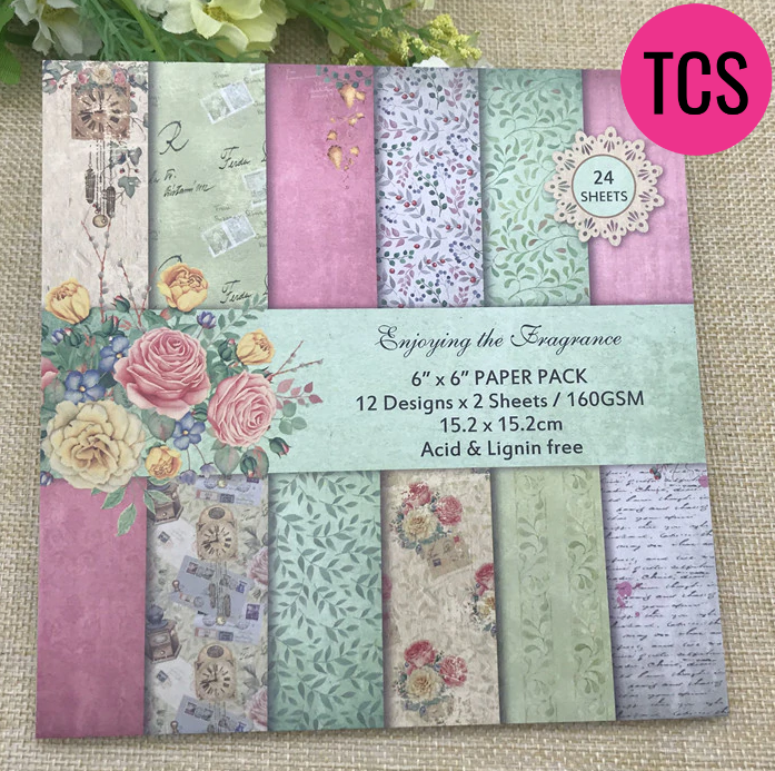 Floral/Flower Design Paper Pad