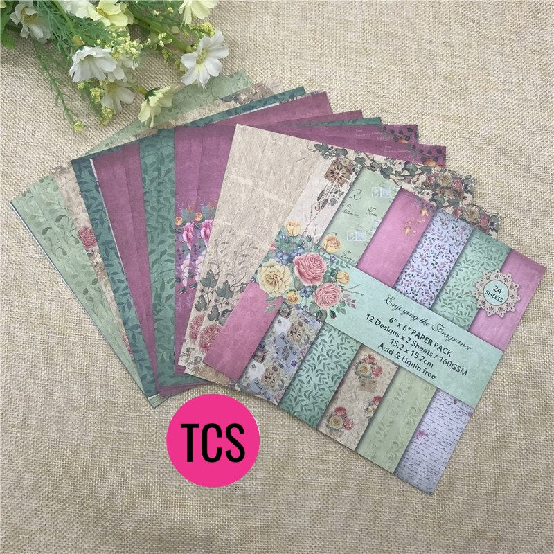 Floral/Flower Design Paper Pad