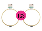Wooden Embroidery Hoops (4 Sizes)