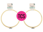 Wooden Embroidery Hoops (4 Sizes)