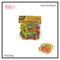 100g Neon Rubber Bands