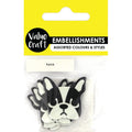 French Bulldog Embellishments - 4 pcs