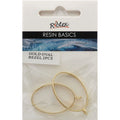 Oval Framed Pendants for Resin - 2 Pack