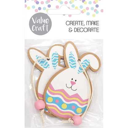 Super Cute Hanging Easter Bunnies - 2 pcs