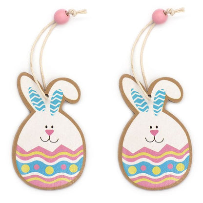 Super Cute Hanging Easter Bunnies - 2 pcs