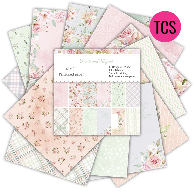 Floral/Flower Design Paper Pad