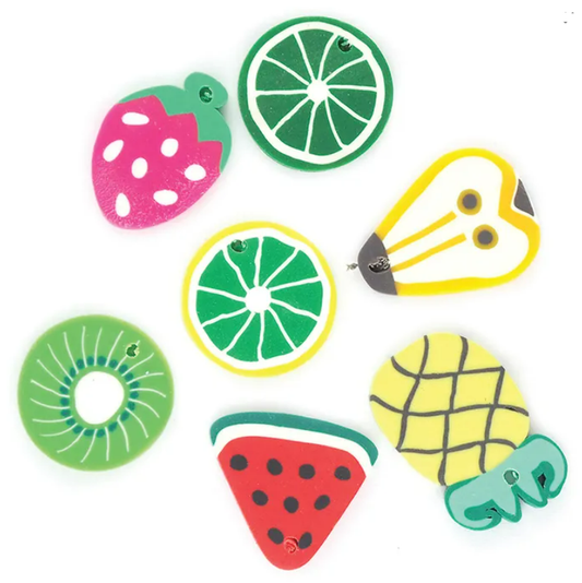 Assorted Fruit Embellishments 10pcs