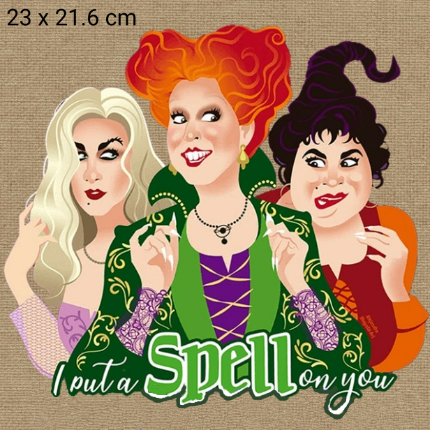 Hocus Pocus Themed Ready Made DTF Iron On Transfers – The Crafters Stop