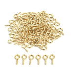 Jewellery, Keyring Mini Eye Hooks (3 Colours)