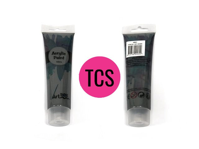 Acrylic Paint Tube - 100ml (Many Colours)