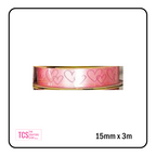 Assorted Valentines Day/Love Themed Satin Ribbon